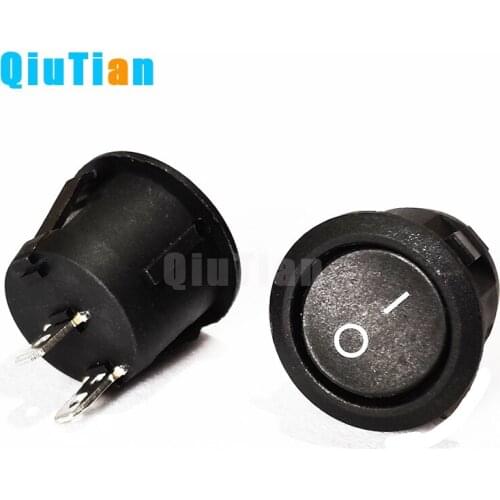 KCD1 ON/OFF Round Rocker Switch Car Dashboard Dash Boat Van 12V Seesaw Power boat switches