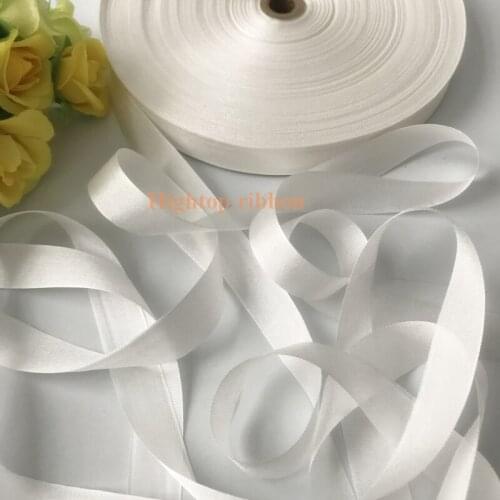 10mm*150m white Genuine solid pure silk ribbon for embroidery and handcraft project, costume accessory fabric, free shipping
