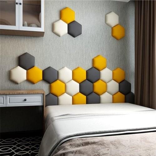 Bed Headboard for Bedroom Tatami Wall Decor Self-adhesive Board Background Headboards Cabecero Head Board Headrests Front Panels