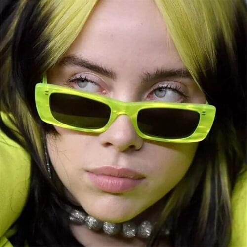 2021 New Small Frame Square Sunglasses Ladies Street Shooting Catwalk Beach Trend Glasses Brand Designer Eyewear UV400