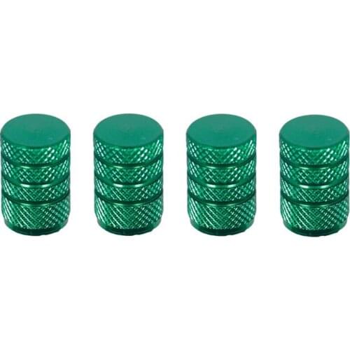 Knurling Styling Motorcycle Motor Bike Wheel Tire Valve Stem Rim Caps Green Purple Dustproof Covers Automobiles Accessories
