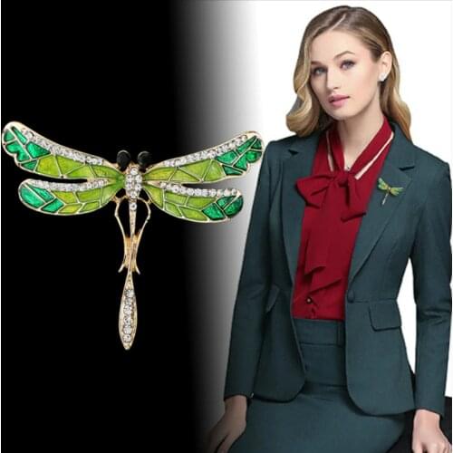 Qiaoyue Dragonfly Brooches For Clothes