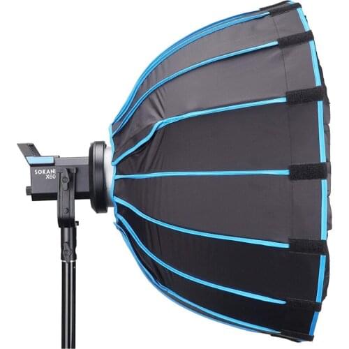 Sokani 60cm X60 Softbox with Bowen mount softbox umbrella for Bowen Photography light GODOX SL60W APuture 120D