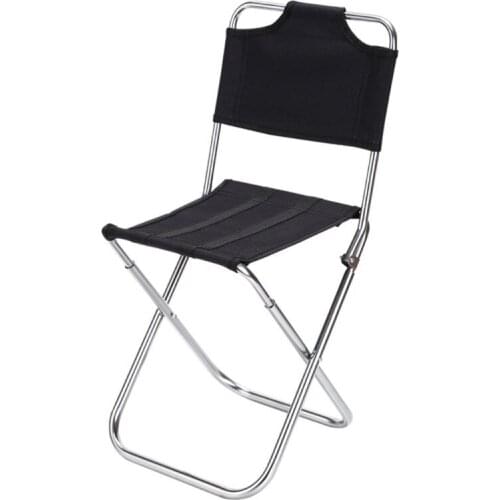H7JB Camping Chair Support 100KG Folding Quad Chair Outdoor lawn chair