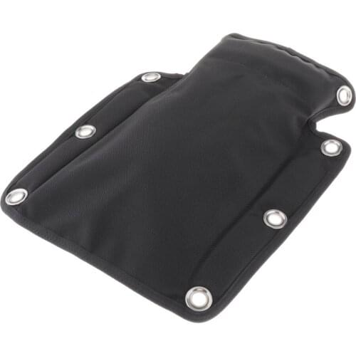 Heavy Duty Tech Diving Back Support Backplate Pad with Book Screws for Harness System Equipment - 31 x 24 cm