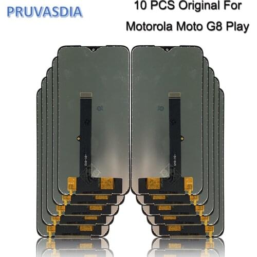 10 Piece/lot Original Screen For Moto G8 Play XT2015 XT2015-2 LCD Display Digitizer Assembly Replacement For Motorola G8 Play