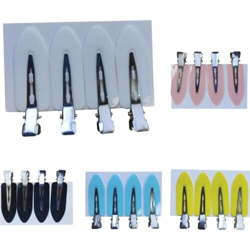 20pc Plastic Seamless No Bend Clips Barber Shop Bangs Waves Clip Barrettes