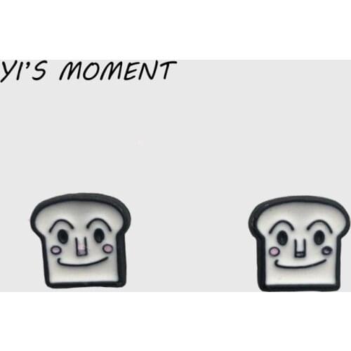 2019 new model birthday Gift Enamel Animal Jewelry Lovely Shokupanman Earrings Women Earing for kids