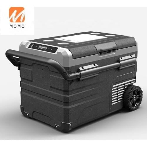 55L LG Compressor Solar Camping Fridge 12V Compressor DC Freezer Mobile Fridge for Car and Boat