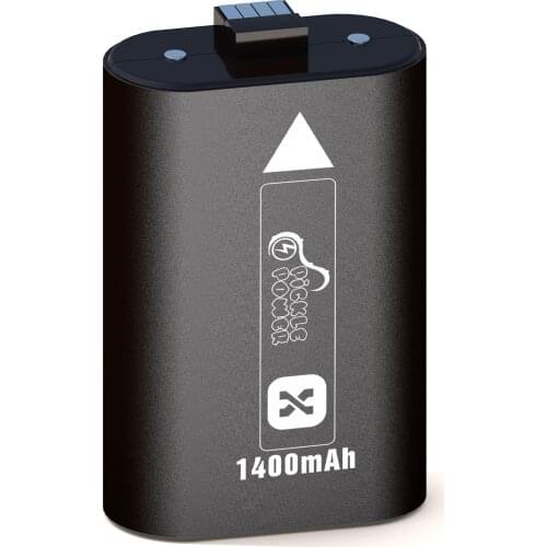 2xPcs 1400mAh Xbox One Li-ion Battery Rechargeable Battery for Xbox Series X S and Xbox One Ones X Wireless Controller