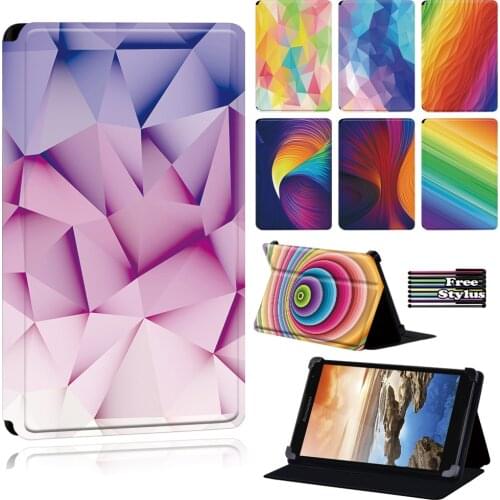 Watercolor Cover Case Fit Lenovo Tab 8/Tab(A8-50 A5500/S8 - 50)/A7-(30 A3300/50 A3500)/Yoga (Book/Tab 4 Plu) /Thinkpad Tablet 2