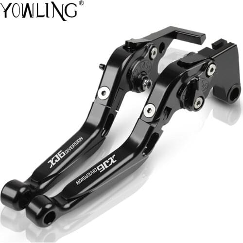 CNC Motorcycle Accessories Folding Extendable Brake Clutch Levers For YAMAHA XJ6 N XJ6 DIVERSION 2009-2015 2014 2013