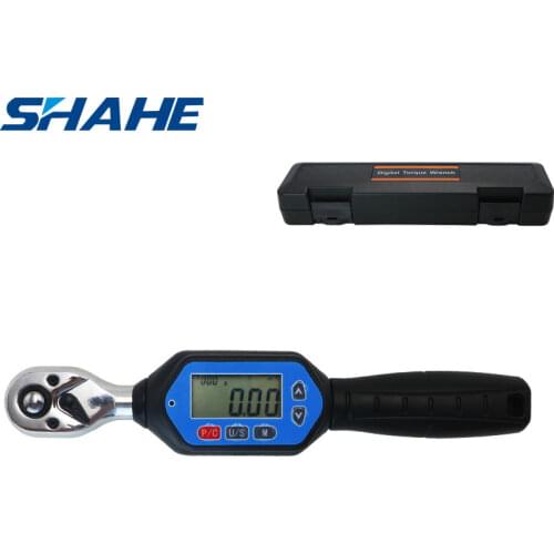Shahe MINI digital torque wrench 1/4inch 3/8inch 1/2inch Professional bike car repair adjustable torque wrench Hand Tools