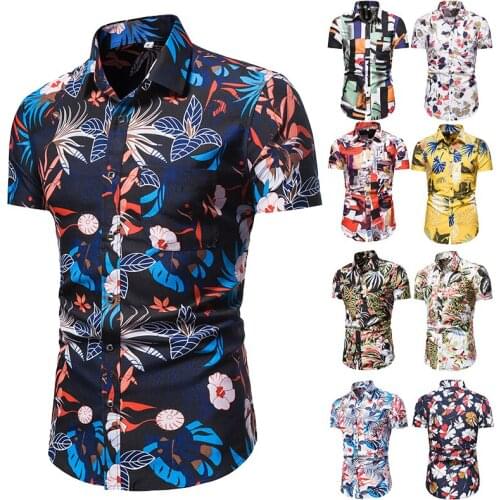 Мужские пляжные (гавайские) рубашки Davidyue China At AliExpress