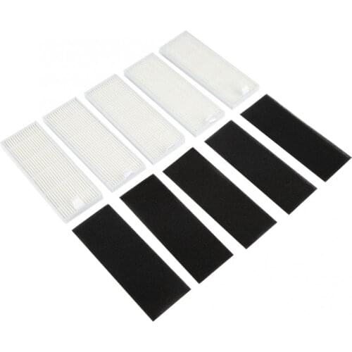 5 PCS Filter for Ecovas ilife A4s A6 A4 A40 A8/ DN621 X620 Robot Vacuum Cleaner Tool
