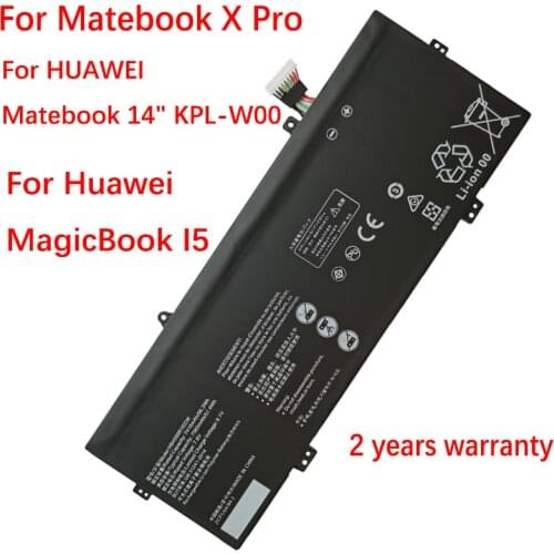 HB4593R1ECW New Laptop Battery For HUAWEI Matebook 14" KPL-W00/ Matebook X PRO MACH-W29C "GRADE A" MagicBook I5 8250U R5 2500U