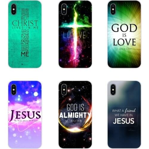 Christian Jesus Bible Verse Accessories Phone Cases Covers For Samsung Galaxy A3 A5 A7 A9 A8 Star A6 Plus 2018 2015 2016 2017