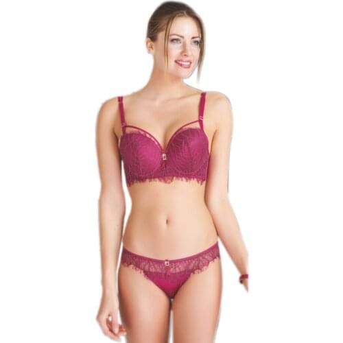 TrendFashion Lace And Strap Detailed Bra Panty Set Lingerie Set нижнее белье женское, белье женское, bra, комплект нижнего белья