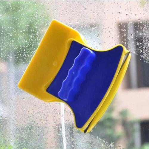Magnetic Glass Cleaner Household 3-5mm Magnetic Glass Wiper Artifact Double-Sided Glass Wiper Single Layer Glass Wiper