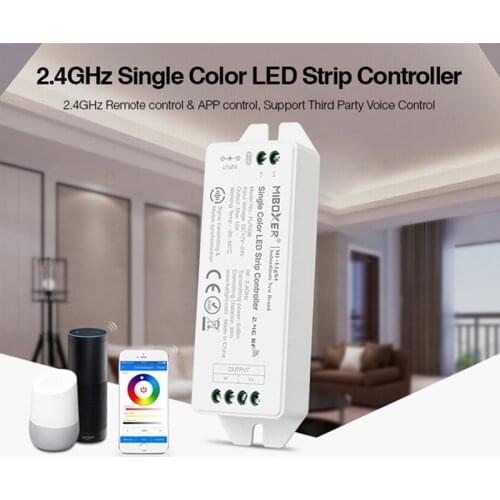 Miboxer FUT036 (FUT036Upgraded)DC12V~24V 2.4GHz Single Color dimming Controller dimmer For LED Strip