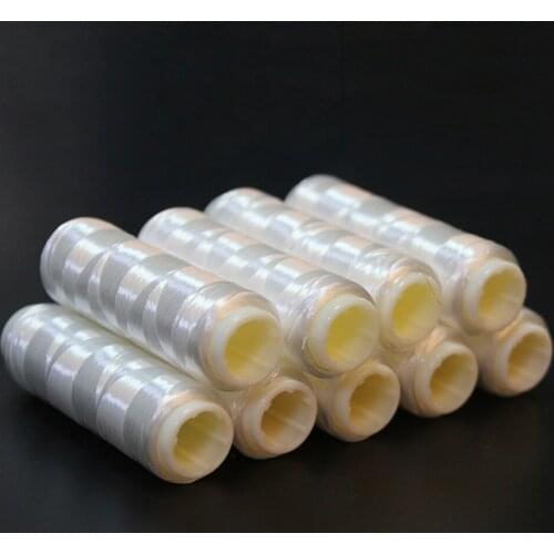 Fishing Rubber Band Line High Elastic Nylon High Tensile Elastic Thread Spool Bait Floating Line Sea Fishing Lure Wire