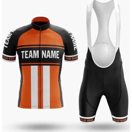 SPTGRVO Lairschdan 2020 orange team name style man cyclist outfit Cycle wear cycling suit woman bike clothing bicycle jersey set