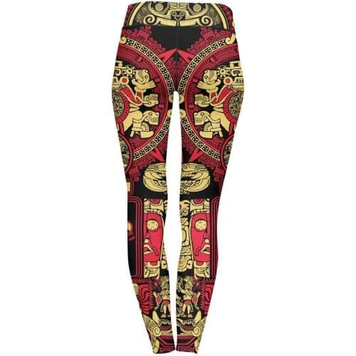 Women Leggings Jaguar Warrior 3D Print Fitness Anubis Yoga Tights Geisha Leggins Outfit High Waist Jogging Stretchy Sport Pants