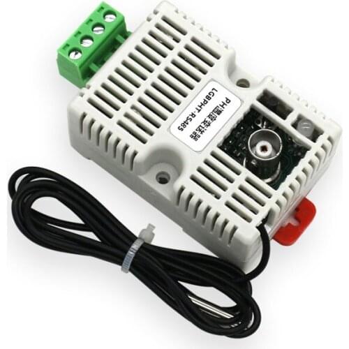 NEW 1PC PH Value Temperature Transmitter Detection Sensor Module,RS485/4-20mA/0-10V/0-5V Output+Electrode PH Temperature Transmi