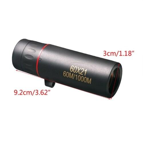60x21 Mini Monoculars High-Definition FMC BAK4 Lens Mobile Phone Camera Telescope for Outdoor Hunting Camping