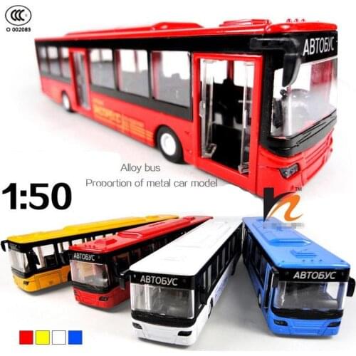 Conditioned Buses Car Metal Model Open Door Pull Back Acousto optic Toys Car, Classic Alloy Antique Car Model,Free Shipping