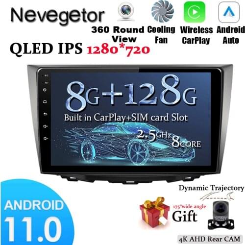 API29 Android 11.0 For Suzuki Kizashi 2010-2011 GPS Stereo Car Multimedia Player Radio Built in Carplay DSP IPS 6 + 128G BT5.0