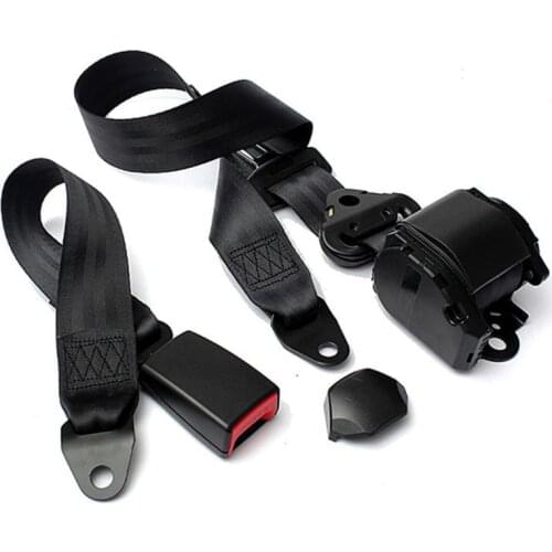Vehicle Three-point Seat Belt Retractable Automatic Retracting Car Bus Seat Belt Truck Belt
