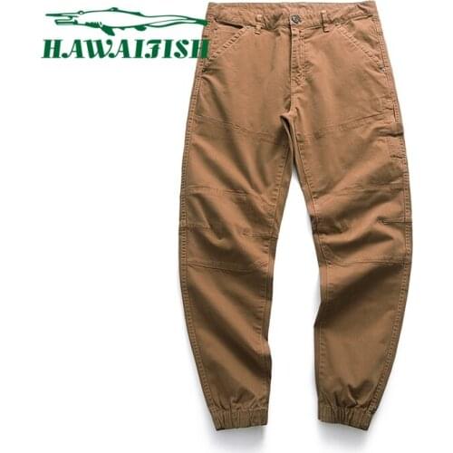 Cargo pants mens casual trousers 2021 spring and autumn new style mens fashion trousers youth solid color trousers