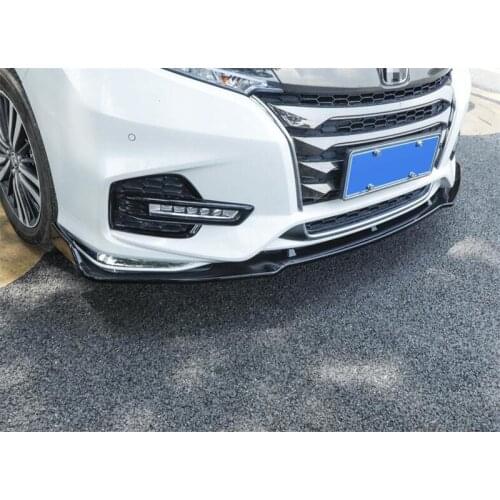 FOR 3PCS NEW Honda Odyssey CAR Front Spoiler Anti - Collision Accessories PU Material Separator Trim Body Kit Refit 2019 2020 21