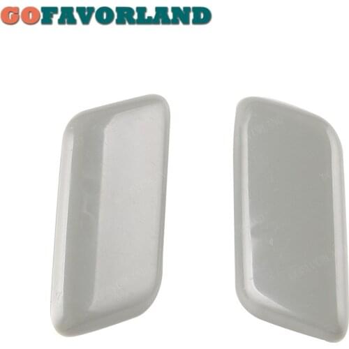 Left Right Front Bumper Headlight Washer Jet Nozzle Cover Cap 8264A131 8264A132 For Mitsubishi Pajero/Montero Sport 2008-2014