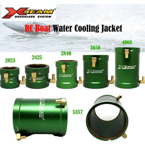 Water Cooling Jacket 2025 2425 2830 2840 3640 3650 4040 4050 4068 5350 5375 for 20/24/28/29/36/40/53/57mm RC Boat Motor