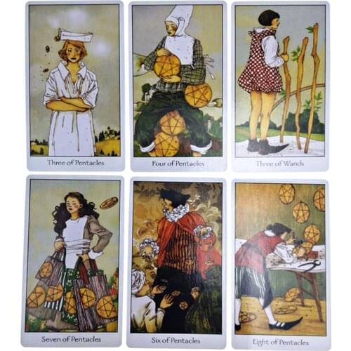 Tarot Board Game Toys Oracle Rider Waite Party Divination Prophet Prophecy Card Poker Gift Prediction Oracle