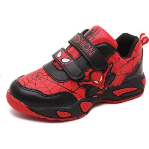 Disney cartoon new childrens casual shoes sports shoes spring and autumn boys running shoes Korean fashion student travel shoes