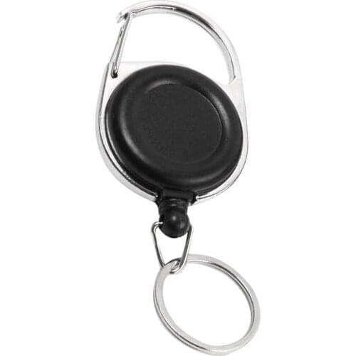 Durable Fly Fishing Tool Trout Zinger Retractor Tool Clip Steel Cord 60CM Fly fishing retractor Replacement Tackles