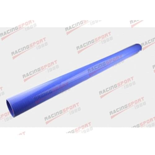 3'' 1M length Straight Silicone Coolant Hose 1M METER Length Intercooler BLUE