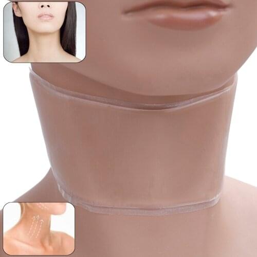 Silicone Transparent Anti Wrinkle Neck Pad Anti Microgroove Removal Neck Sticker Skin Care Silica Gel Patch Facial Care Tools