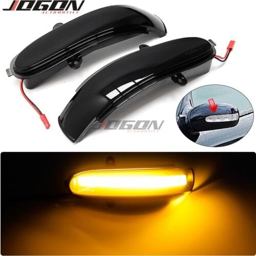For Mercedes Benz C Class W203 S203 CL203 2001 - 2007 LED Dynamic Turn Signal Light Side Mirror Blinker Sequential Lamp