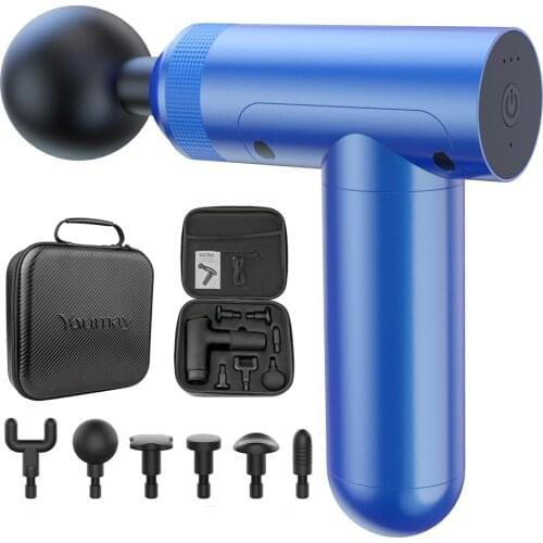 Youmay Mini Massage Gun Muscle Massager Deep Tissue Vibration Gun Body Relaxation Sports Pain Relief Slimming Shaping Exercising