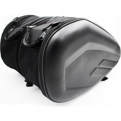 2021 Motorcycle Waterproof Saddlebags SA212 Racing Alforja Moto Helmet Bags Travel Luggage saddle bag + rain cover + plastic