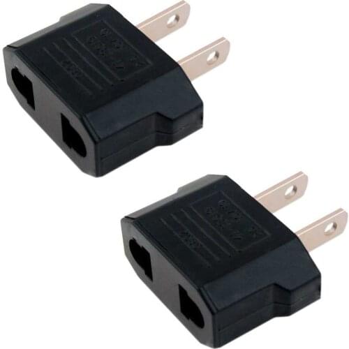 OcioDual 2x adapter converter plug European EU Europe to American US USA Mexico China Mex 2 x Spain Canada