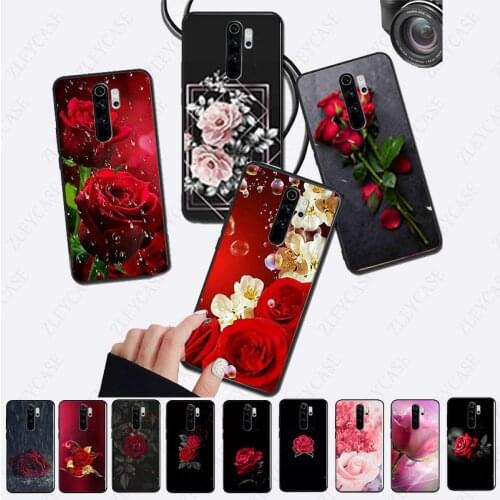 Red Rose Phone Case for redmi note8pro note7 note5 note6pro 7 7A 8 8A Note8T Note9 note9s note9pro max cover cases