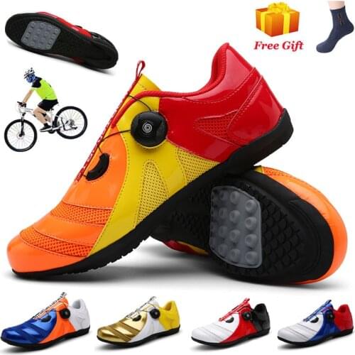 Breathable Cycling Shoes MTB Sneakers Men Road Bike Shoes Nonslip Light Racing Sneakers Women Bicycle Shoes Sapatilha Ciclismo