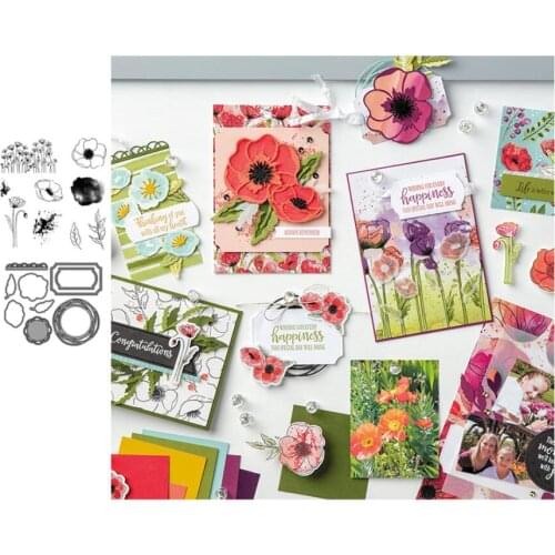 Decoration flower Leaves Crafts stamp and Metal Cutting Dies Scrapbook Paper Craft Decoration Dies Stencil For Album Card Makin