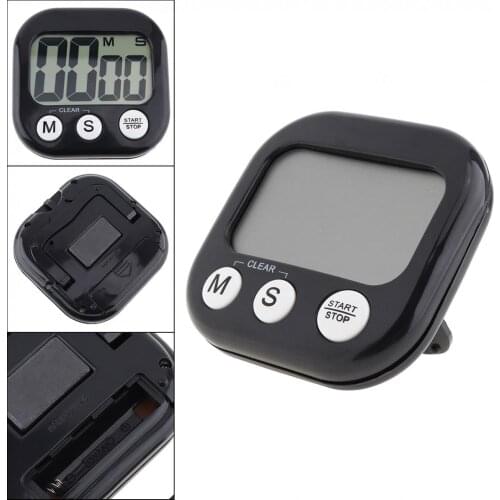 Multifunction Electronic Digital Timer with Large LCD Display and Bell Prompt for Kitchen