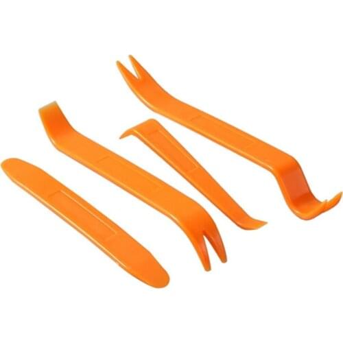 4Pcs/Set Auto Car Audio Removal Installer Pry Repair Tool Kit for Car Radio Panel Door Clip Trim Dash Hand Tools